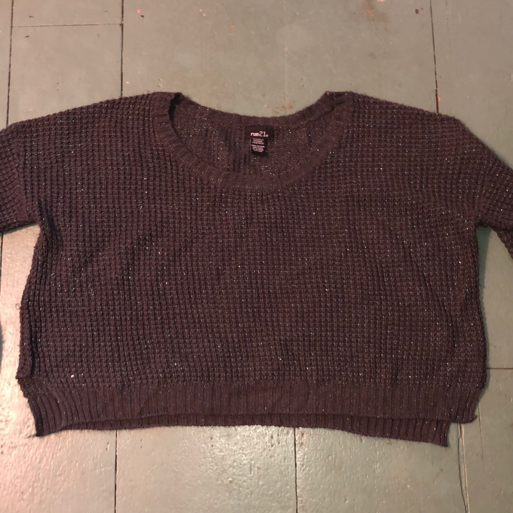 Super cute rue 21 short sweater!